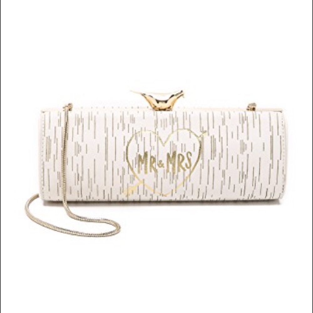 ❤️Kate Spade❤️ Wedding Belles Clutch 👰 - Picture 2 of 9